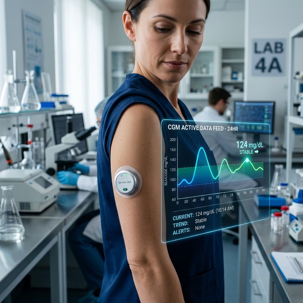 CGM Monitors in Healthy Subjects: Glucose Biohacking