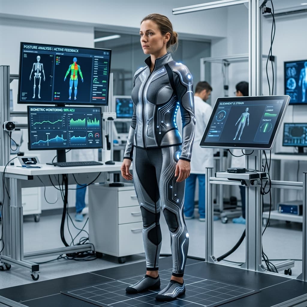Smart Exo-Clothing: Biomechanics and Posture Correction 2.0