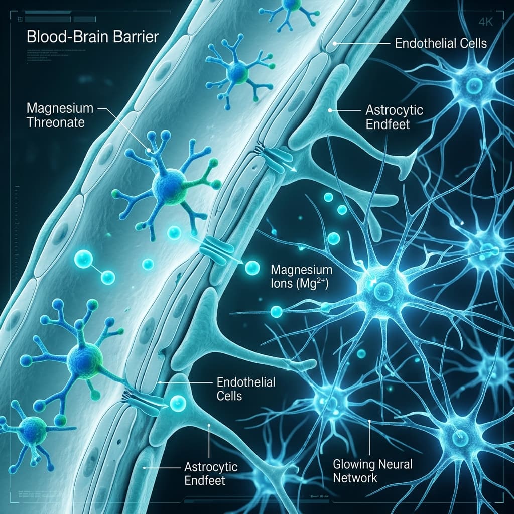 Magnesium L-Threonate: The Only Magnesium with Real Brain Penetration