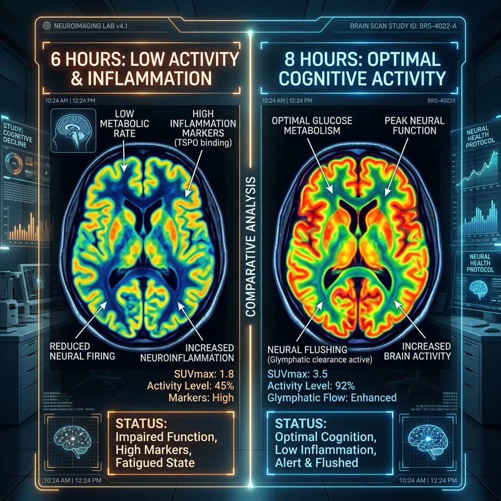 6 or 8 Hours of Sleep? The Clinical Difference in Senescence